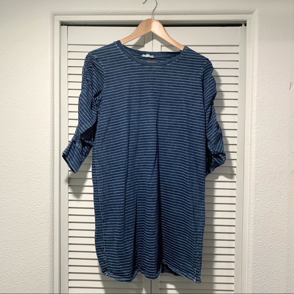Jane and Delancey striped long sleeve dress